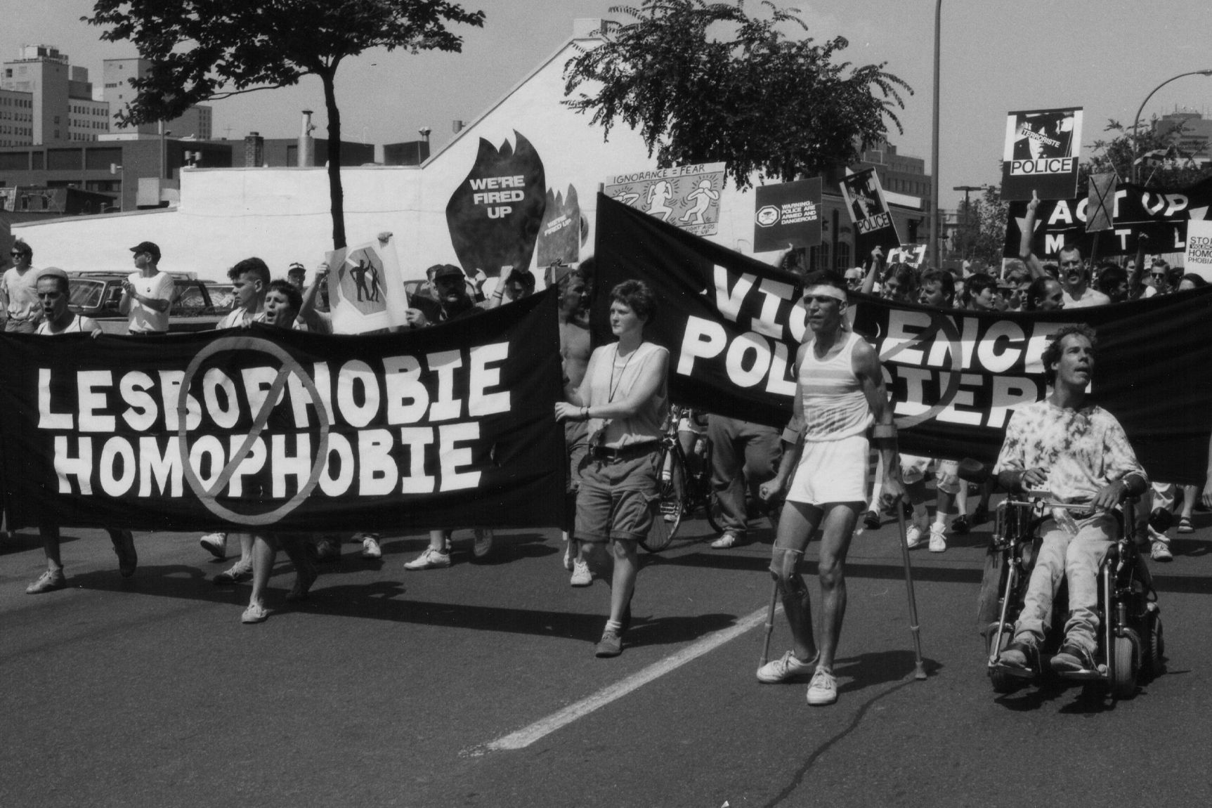 Pin's Ancien 'Pousse Gaie Montréal' – LGBTQ+ Gay Rights Canada – Années 70/80